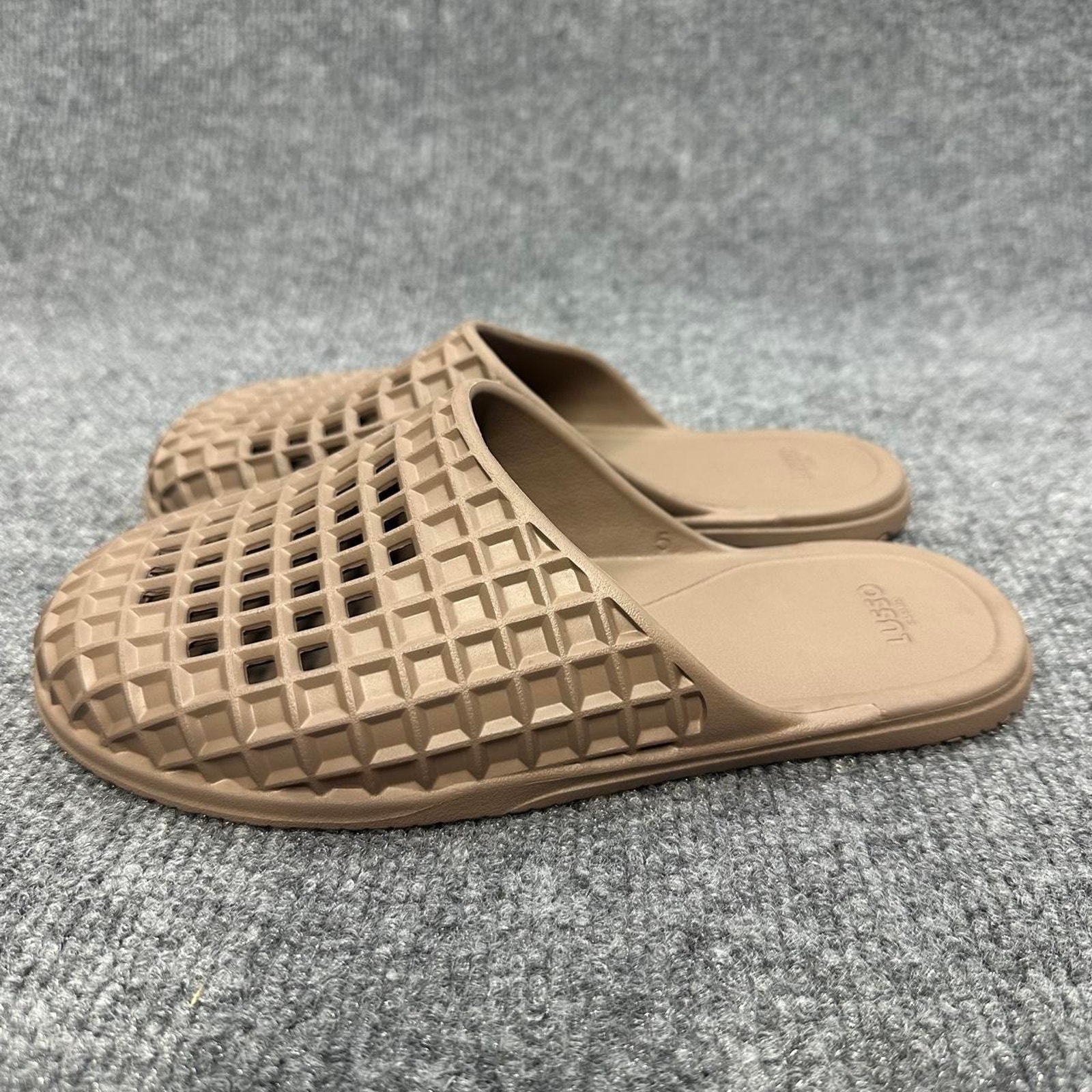 Lusso Cloud Women’s Rosa Slides In Malt Brown Low Profile Waterproof Mules 7 — image 2 of 6